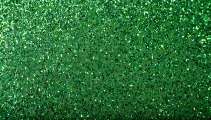 Green Glitter Texture For Background