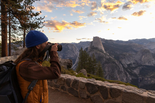 Photographer camera handsome Photo Yosemite  Park 