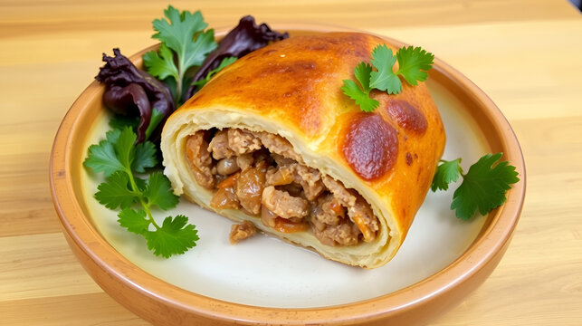 panocha bread stuffed with meat png