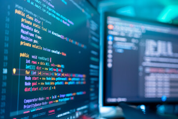 Write on-screen code and develop software, websites, or applications using programming languages ​ Python, JavaScript, Java, and C++ to Test and debug to ensure the system works efficiently. © noppadon