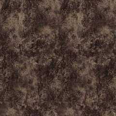 Naklejka premium Seamless Dark Brown Distressed Grunge Texture Background Image