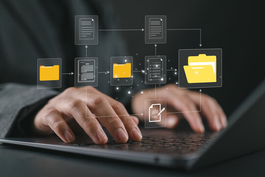 Document Management System (DMS) software for storing, organizing, tracking, and managing digital documents in a centralized repository for secure access, fast retrieval, and efficient distribution.