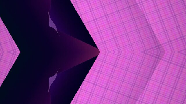 Purple Geometric Shapes with Wood Grain Texture.