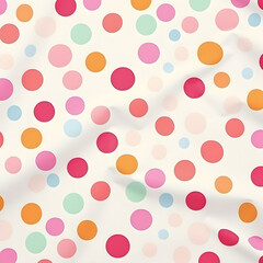 Vibrant watercolor circles on white background