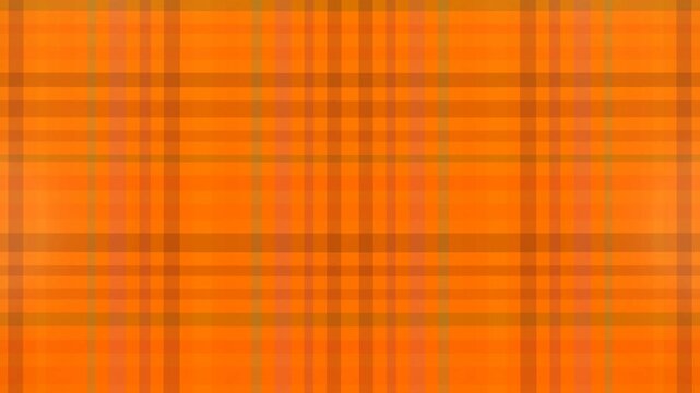 Plaid Pattern Orange Green Backgrounds.