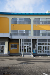 学校の再活用の建物