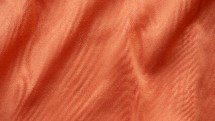 Orange sports clothing fabric football shirt jersey texture © Kwangmoozaa