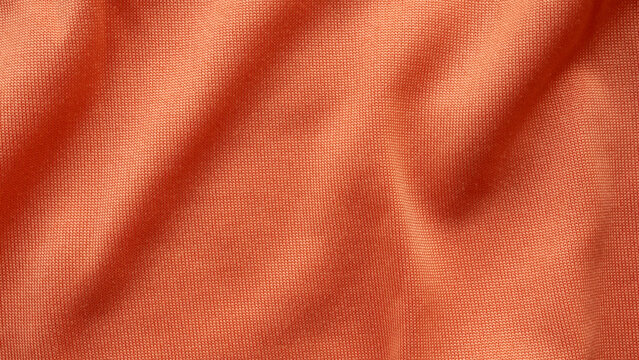 Orange sports clothing fabric football shirt jersey texture