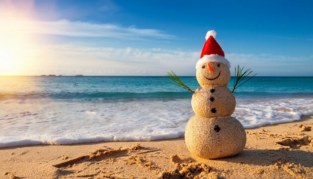 Tropical Christmas Sandman On The Beach Celebrating The Festive Season In Style