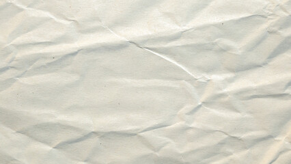 Abstract crumpled and creased recycle paper texture background