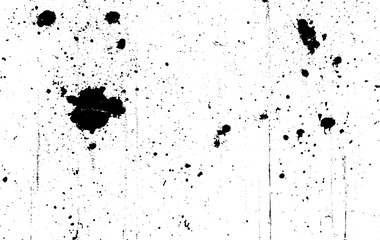 Fototapeta premium Ink blots Grunge urban background. Texture Vector. Dust overlay distress grain