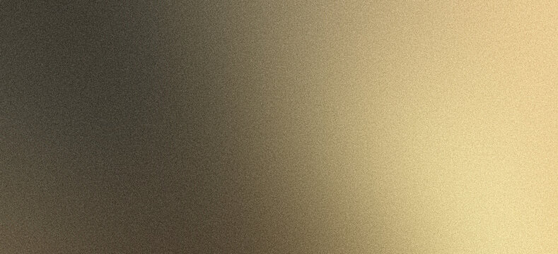 Blurry yellow gray golden noise texture background, grainy beige brown smooth color gradient poster, banner header wallpaper backdrop design