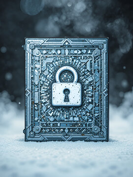 riddle or secret icon with outline