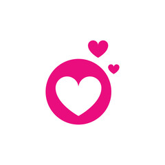 Love logo icon
