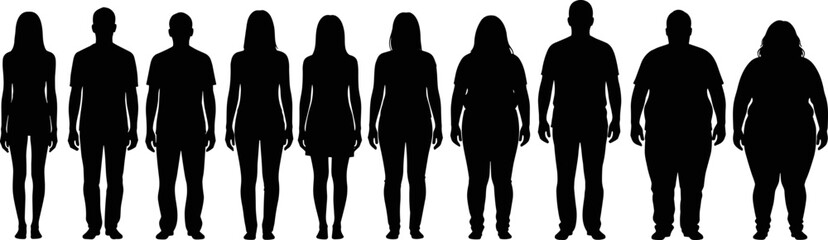 Black cat silhouettes vector illustration collection, domestic feline pets in various poses, walking sitting and standing animal icons, decorative kitten art. © Ahsan