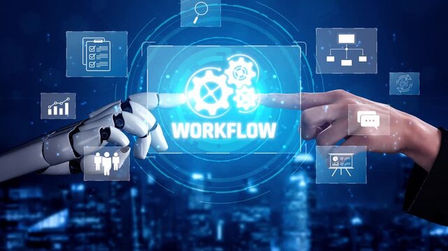 AI streamlines business workflows by automating repetitive tasks, enhancing team coordination, and optimizing structured processes for greater operational efficiency Marrow