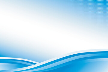 Fototapeta premium abstract blue wave background