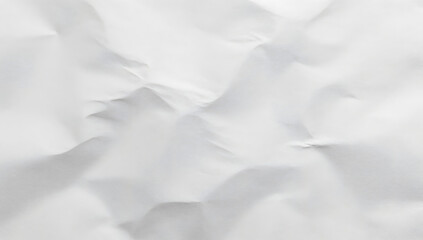 Texture of Crumpled Paper: An abstract close-up shot of heavily crumpled paper creating an interesting texture.