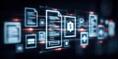 Obraz premium A procurement specialist manages sourcing to initiate a purchase order and invoice, ensuring every transaction ends in a verified payment.