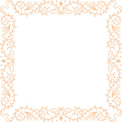 Elegant Decorative Frame Illustration