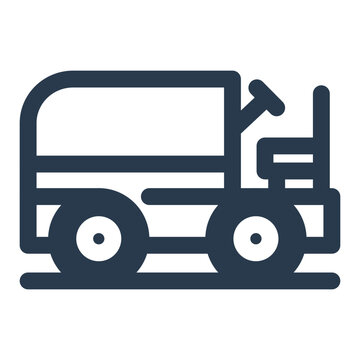 Ice resurfacer zamboni rink maintenance machine