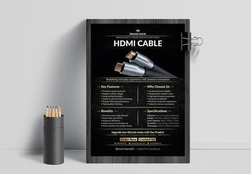 Product Data Sheet Template Layout