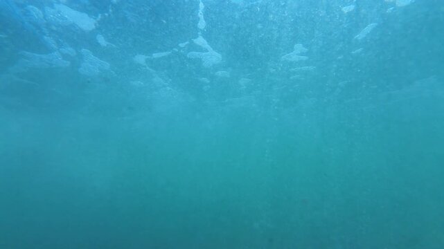 Ocean Underwater Sunlight Slow Motion x4 Filmed at 120fps