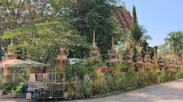 Sidestreet in Laos Vientiane