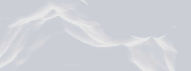 Fototapeta premium White snowy mountain landscape. Snow hill