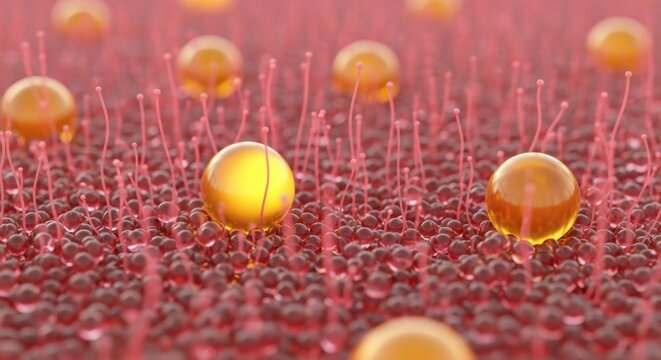 Golden Nanospheres Actively Interacting with Cellular Structures: Innovative Scientific Concept for Advanced Skincare, Medical, and Nutritional Products