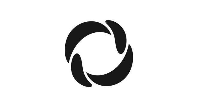Camera shutter icon graphic symbol.