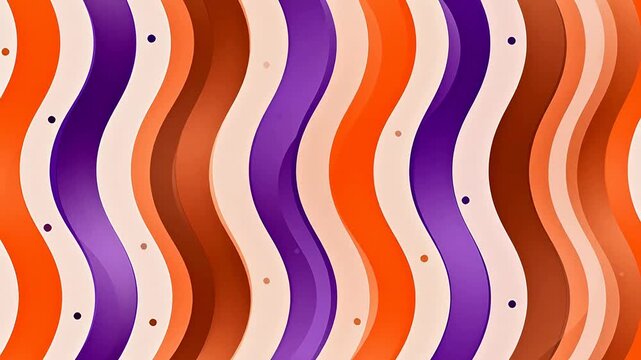 Colorful Wavy Pattern Design