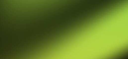 Obraz premium Soft green and black abstract gradient background with bokeh blur texture effect