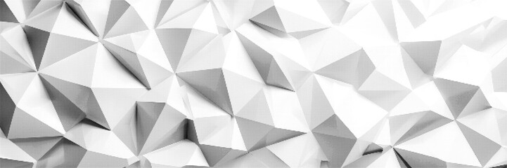 Crystal Surface Texture Isolated on Transparent Background