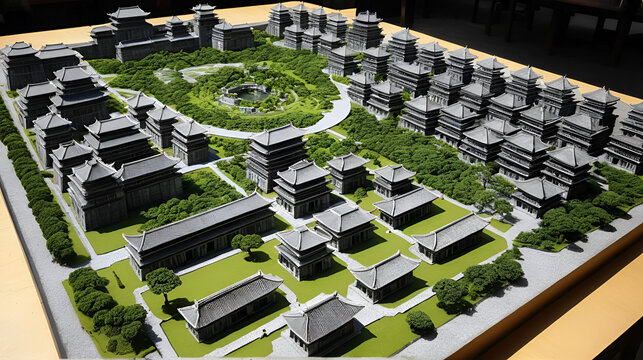 Kowloon Walled City Park Models