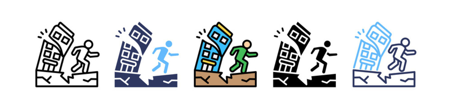 Earth Quake multiple icon