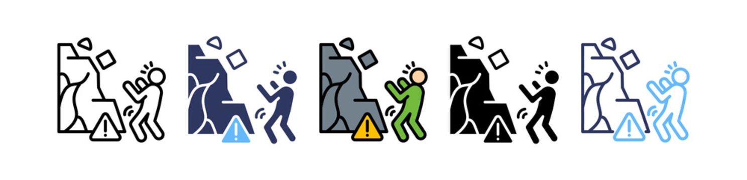 Rock Slide multiple icon