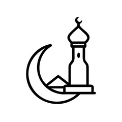Obraz premium Minaret Icon