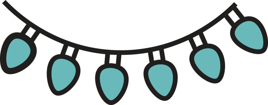 Minimalist fairy hanging lights for birthday and wedding parth