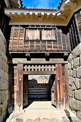 松山城　隠門　愛媛県松山市