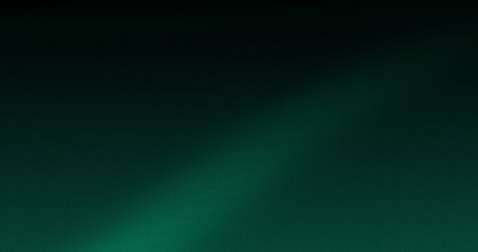 Dark Green Gradient Abstract Background with Subtle Light and Shadow