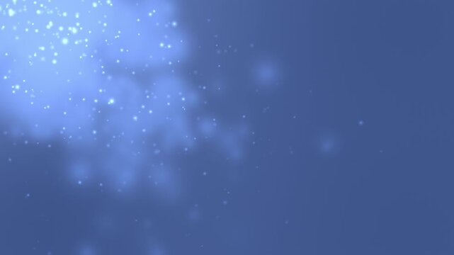 Christmas glitter background with sparkle shine light effect animation. shining colourful particles Glittering With Bokeh.