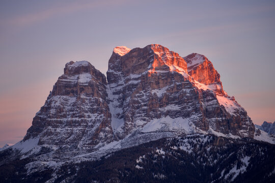 Alba sul Monte Pelmo - Val di Zoldo