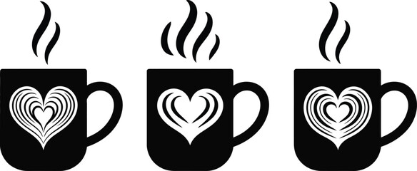 Hand-Drawn Floral Branch Border Set