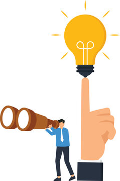 Businessman figure question mark multiple arms 5W1H analysis business strategy complex problem critical thinking investigative process management concept strategic planning six spheres flat design