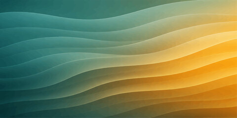 Obraz premium An abstract vector background design featuring bright orange and yellow waves with flowing lines and curves that create a motion texture of sun energy