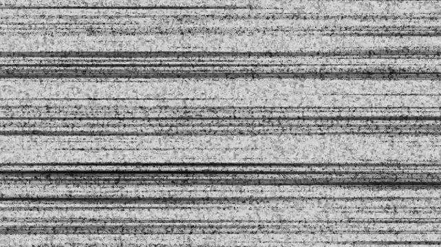 A strikingly abstract monochrome image depicts a dense network of horizontal lines creating a textured grainy effect across the frame high quality