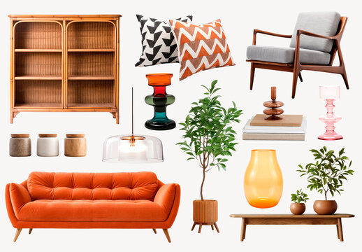 Eclectic Modern Home Decor Element Design Collection