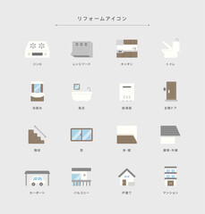 リフォームアイコンセット