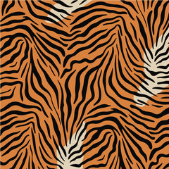 Fototapeta premium tiger skin texture